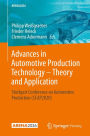 Advances in Automotive Production Technology - Theory and Application: Stuttgart Conference on Automotive Production (SCAP2020)