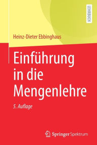 Title: Einführung in die Mengenlehre, Author: Heinz-Dieter Ebbinghaus