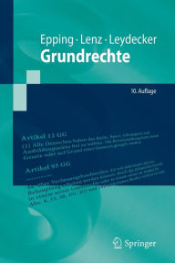 Title: Grundrechte, Author: Volker Epping