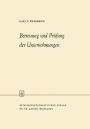 Betreuung und Prüfung der Unternehmungen