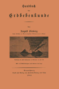 Title: Handbuch der Erdbebenkunde, Author: August Sieberg