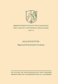Title: Hegel und die französische Revolution, Author: Joachim Ritter