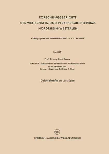 Deichselkräfte an Lastzügen