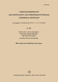 Title: Über einige neue Reaktionen des Indens, Author: Kurt Alder