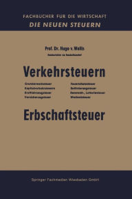 Title: Verkehrsteuern: Erbschaftsteuer, Author: Hugo von Wallis