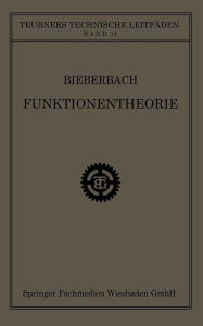 Title: Funktionentheorie, Author: Dr. Ludwig Bieberbach