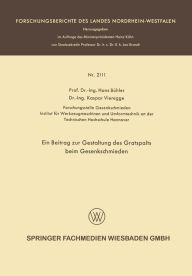Title: Ein Beitrag zur Gestaltung des Gratspalts beim Gesenkschmieden, Author: Hans Bühler