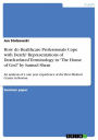 How do Healthcare Professionals Cope with Death? Representations of Death-related Terminology in 'The House of God' by Samuel Shem: An analysis of a one year experience at the Best Medical Center in Boston