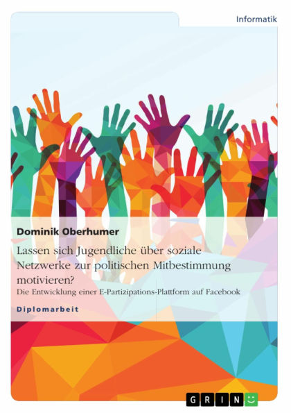 Lassen sich Jugendliche über soziale Netzwerke zur politischen Mitbestimmung motivieren?: Die Entwicklung einer E-Partizipations-Plattform auf Facebook