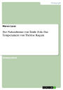 Der Naturalismus von Émile Zola. Das Temperament von Thérèse Raquin