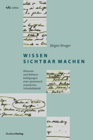 Title: Wissen sichtbar machen: Elemente und Rahmenbedingungen einer epistemisch orientierten Schreibdidaktik, Author: Jürgen Struger