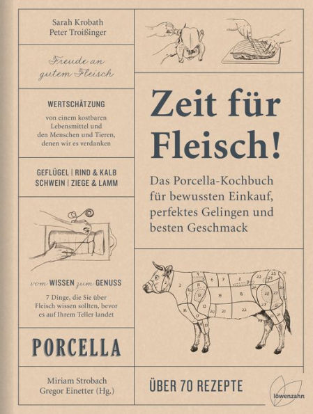 Zeit für Fleisch!: Der Porcella-Leitfaden für bewussten Einkauf, perfektes Gelingen und besten Geschmack