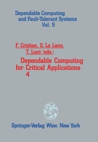 Title: Dependable Computing for Critical Applications 4, Author: Flaviu Cristian
