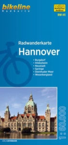 Title: Hannover cycling tour map, Author: Verlag Esterbauer