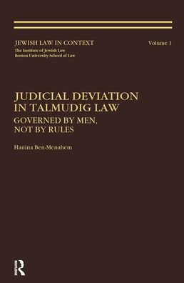 Judicial Deviation In Talmudic Law