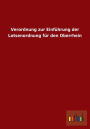 Verordnung zur Einführung der Lotsenordnung für den Oberrhein