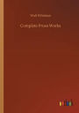 Complete Prose Works
