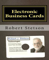 Title: Electronic Business Cards, Author: Robert Stetson
