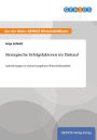 Strategische Erfolgsfaktoren im Einkauf