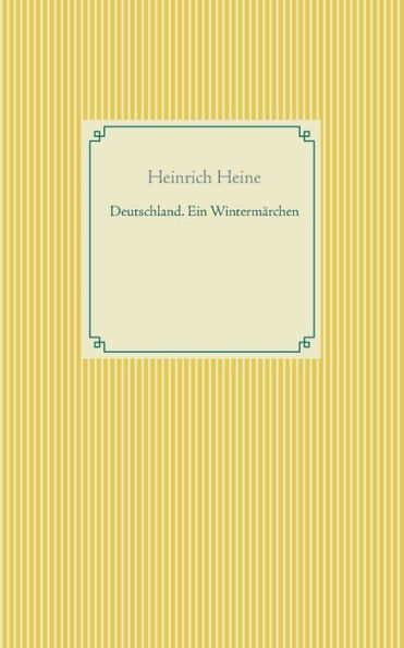 Deutschland. Ein Wintermärchen