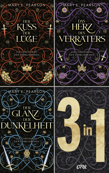 Die Chroniken der Verbliebenen 1-3: Der Kuss der Lüge / Das Herz des Verräters / Der Glanz der Dunkelheit: Hochemotionale Romantasy-Trilogie in einem Band