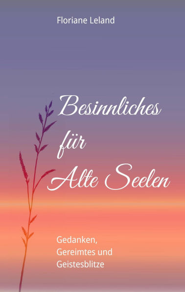 Besinnliches für Alte Seelen: Gedanken, Gereimtes und Geistesblitze. Wenige Worte, viel gute Schwingung. Zweite, erweiterte Auflage