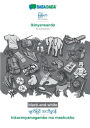 Burmese (in burmese script) - Ikinyarwanda, visual dictionary, BW: BABADADA Burmese (in burmese script) - Kinyarwanda, visual dictionary