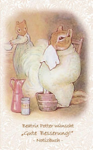 Title: Beatrix Potter wï¿½nscht Gute Besserung! Notizbuch ( Peter Hase ): Peter Hase, Notizbuch, Notebook, Einschreibbuch, Notizen, Original, Klassiker, Schulkinder, Grundschule, Bï¿½ro, Studium, Student, Kindergarten, Weihnachten, Silvester, Nikolaus, Ostern,, Author: Beatrix Potter