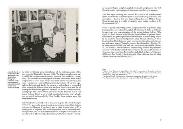 Reshaping the Field: Arts of the African Diasporas on Display: Exhibition Histories 13