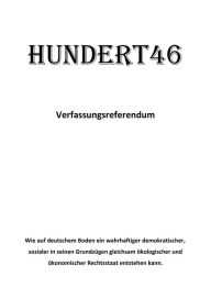 Title: Hundert46: Verfassungsreferendum, Author: Roy Schäftlein