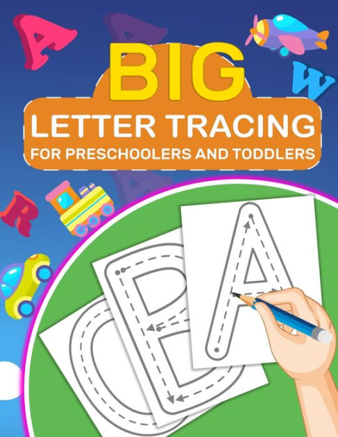 Letter and Number Tracing Book - Large Print by Laura Bidden (Paperback)