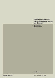 Title: Versuche an Stahlbetonbalken unter Torsion, Biegung und Querkraft, Author: LÜCHINGER
