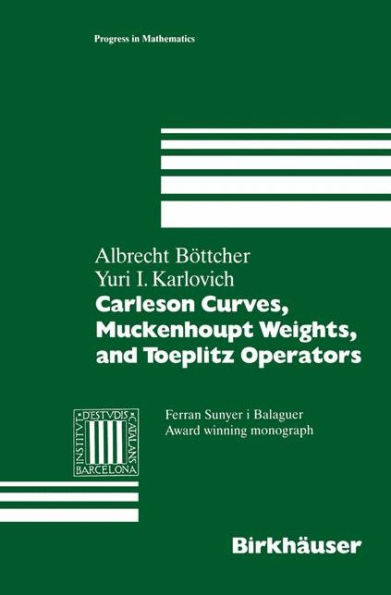 Carleson Curves, Muckenhoupt Weights, and Toeplitz Operators