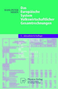 Title: Das Europäische System Volkswirtschaftlicher Gesamtrechnungen / Edition 5, Author: Hans-Peter Nissen