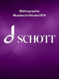 Title: Bibliographie Musikschrifttums1979, Author: Elisabeth Wilker