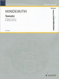 Title: Sonata: Bassoon with Piano Accompaniment, Author: Paul Hindemith
