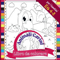 Title: Libro da colorare Animali Carini per i bambini Etï¿½ 4 - 8: Divertimento libro da colorare Fattoria e animali selvatici, 72 pagine, brossura 8,5 * 8,5 pollici, Author: Carol Childson