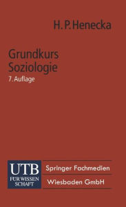 Title: Grundkurs Soziologie, Author: Hans Peter Henecka