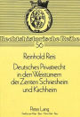 Deutsches Privatrecht in den Weistuemern der Zenten Schriesheim und Kirchheim