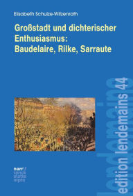 Title: Großstadt und dichterischer Enthusiasmus Baudelaire, Rilke, Sarraute, Author: Elisabeth Schulze-Witzenrath