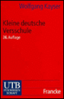 Kleine Deutsche Versschule / Edition 26