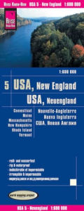 Title: USA 5 New England (1:600.000): Connecticut, Maine, Massachusetts, New Hampshire, Rhode Island, Vermont, Author: Reise Know-How Verlag Peter Rump GmbH