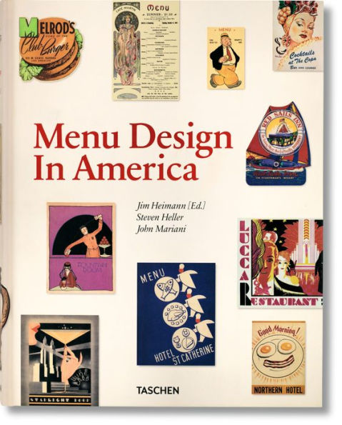 Menu Design in America. 1850-1985