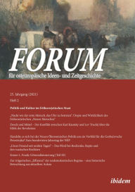 Title: Forum für osteuropäische Ideen- und Zeitgeschichte: Politik und Kultur im frühsowjetischen Staat, Author: Leonid Luks