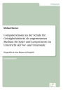 Computereinsatz an der Schule für Geistigbehinderte als angemessenes Medium für Spiel- und Lernprozesse im Unterricht der Vor- und Unterstufe