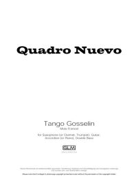 Title: Tango Gosselin: Sheet Music, Author: Mulo Francel