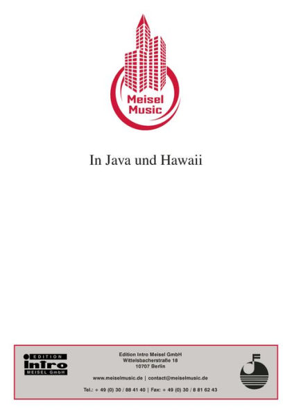 In Java und Hawaii: Single Songbook