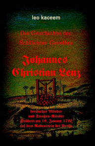 Title: Johannes Christian Lenz, Author: Leo Kaceem