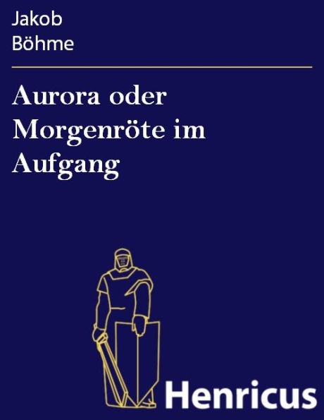 Aurora oder Morgenröte im Aufgang