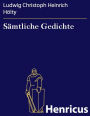 Sämtliche Gedichte